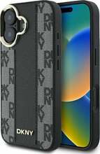 Telefoniümbris DKNY Checkered Pattern MagSafe DKHMP16MPCPVSLK, Apple iPhone 16 Plus, must