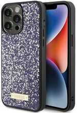 Telefoniümbris Guess GUHCP15XPFGSBSP Rhinestone Metal Logo, Apple iPhone 15 Pro Max, roosa