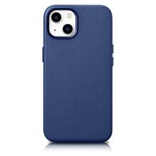 iCarer Leather ümbris, Apple iPhone 14, sinine (WMI14220705-BU)