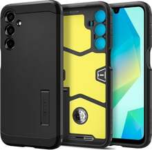 Telefoniümbris Spigen Tough Armor, Samsung Galaxy A16, must