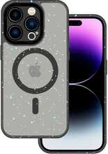 Telefoniümbris Tel Protect Magnetic Splash Frosted, Apple iPhone 15 Pro Max, must