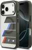 BMW M IML Metal Buttons Tricolor Lines MagSafe ümbris, Apple iPhone 17 Pro Max, antratsiit (hall)