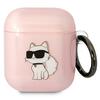 Karl Lagerfeld KLA2HNCHTCP, AirPods 1/2, roosa Ikonik Choupette