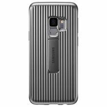 Telefoni kaitseümbris Standing Cover, Samsung Galaxy S9, hõbedane
