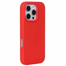 Evelatus Premium Magsafe Soft Touch silikoonümbris, Apple iPhone 16 Pro, punane