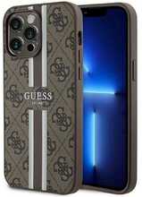 Telefoniümbris Guess 4G Printed Stripes MagSafe GUHMP15XP4RPSW, Apple iPhone 15 Pro Max, pruun