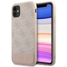 Telefoniümbris Guess 4G Stripe Collection GUHCN61G4GLPI, Apple iPhone 11, roosa