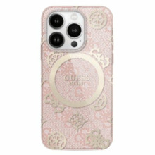 Telefoniümbris Guess GUHMP16LH4PYEEP, Apple iPhone 16 Pro, roosa