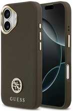 Telefoniümbris Guess GUHMP17SPGCRMDEW, iPhone 17, MagSafe, PU, pruun