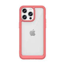 Telefoniümbris Hurtel Reinforced painduva raamiga, Apple iPhone 15 Pro Max Outer Space, punane