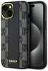 Telefoniümbris DKNY Hardcase Leather Checkered Mono Pattern MagSafe (DKHMP15SPCPVSLK), Apple iPhone 13/14/15, must