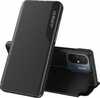 Telefoniümbris Eco Leather View, Xiaomi Redmi 11A/Poco C55/Redmi 12C, must