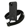 Telefoniümbris Karl Lagerfeld KLHCP14MSTMMK Monogram Plaque Logo Strap, Apple iPhone 14 Plus, must
