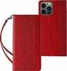 Telefoniümbris Magnet Strap Case, Samsung Galaxy S23+, punane