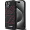 Mercedes AMG silikoonümbris Large Rhombuses Pattern MagSafe AMHMP15M23SSPK, Apple iPhone 14 Plus/15 Plus, must