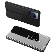 Telefoniümbris Clear View HURTEL, Xiaomi 13 Lite, must, kaanega