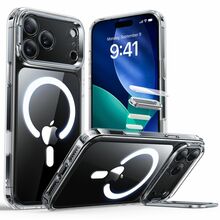 ESR Classic Hybrid Kickstand MagSafe ümbris, Apple iPhone 17 Pro Max, läbipaistev