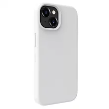 Evelatus Premium Soft Touch silikoonümbris, Apple iPhone 15 Plus, valge
