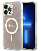 Telefoniümbris Guess 4G MagSafe GUHMP14XH4STP, Apple iPhone 14 Pro Max, roosa