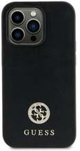 Telefoniümbris Guess Hardcase Strass Metal Logo GUHCP15SPS4DGPK, Apple iPhone 15, must