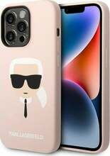 Telefoniümbris Karl Lagerfeld KLHMP14XSLKHLP, Apple iPhone 14 Pro Max, roosa