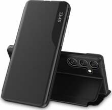 Telefoniümbris Tech Protect Smart View, Samsung Galaxy A16, must