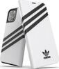 Telefoniümbris Adidas OR Booklet Case PU, Apple iPhone 12/12 Pro, valge/must