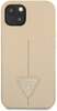 Telefoniümbris Guess GUHCP13SPSATLE Saffiano Triangle, Apple iPhone 13 mini, beež