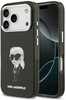 Karl Lagerfeld IML Aquarelle Karl & Logo MagSafe ümbris, Apple iPhone 17 Pro, must