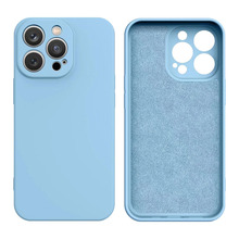 Hurtel silikoonümbris, Apple iPhone 14 Plus, helesinine
