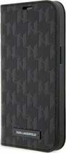 Karl Lagerfeld KLBKP14XSAKLHPK Saffiano Monogram Book Case, Apple iPhone 14 Pro Max, must