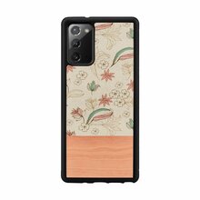 Telefoniümbris Man&Wood, Samsung Galaxy Note 20, pink flower black