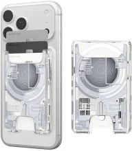 Spigen Ultra Hybrid Wallet MagSafe, Zero One, valge