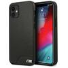 Telefoniümbris BMW M Collection Smooth PU BMHCP12SMHOLBK, Apple iPhone 12 Mini, must