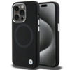 Telefoniümbris BMW Signature Liquid Silicone MagSafe BMHMP15LSILBK2, Apple iPhone 15 Pro, must