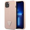 Telefoniümbris Guess GUHCP14MPSATLP Saffiano Triangle Logo, Apple iPhone 14 Plus/15 Plus, roosa