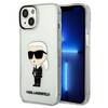 Karl Lagerfeld Ikonik IML KLHCP14MHNIKTCT ümbris, Apple iPhone 14 Plus, läbipaistev