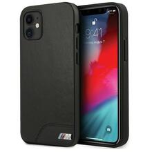 Telefoniümbris BMW M Collection Smooth PU BMHCP12SMHOLBK, Apple iPhone 12 Mini, must