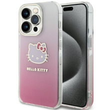 Telefoniümbris Hello Kitty IML Gradient Electrop Kitty Head HKHCP13XHDGKEP, Apple iPhone 13 Pro Max, roosa