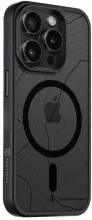 Telefoniümbris Tactical MagForce Hyperstealth Sika, Apple iPhone 15 Pro, Asphalt must