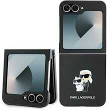 Telefoniümbris Karl Lagerfeld PU Saffiano, Samsung Galaxy Z Flip 6, must