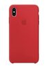 Telefoniümbris Apple Silicone Case MRWH2ZM/A, iPhone XS Max, punane (PRODUCT)RED