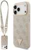 Telefoniümbris Guess 4G Triangle Logo & Big Strap Metal Buttons MagSafe GUHMP17XP4G4TCSP, Apple iPhone 17 Pro Max, roosa