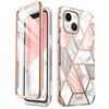 Telefoniümbris Supcase Cosmo, Apple iPhone 14 Plus, roosa marmor