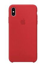 Telefoniümbris Apple Silicone Case MRWH2ZM/A, iPhone XS Max, punane (PRODUCT)RED