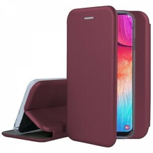 Klapiga telefoniümbris OEM, Samsung Galaxy A51, veinipunane