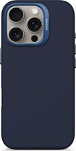 Telefoniümbris Decoded AntiMicrobial Silicone Backcover, Apple iPhone 16 Pro, tumesinine