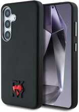 Telefoniümbris DKNY Leather Heart of NY, Samsung Galaxy S25, must