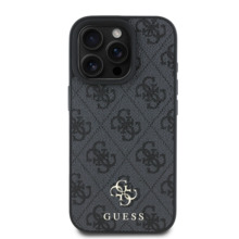 Telefoniümbris Guess PU 4G Small Metal Logo MagSafe, Apple iPhone 16 Pro, hall