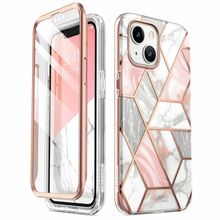 Telefoniümbris Supcase Cosmo, Apple iPhone 14 Plus, roosa marmor